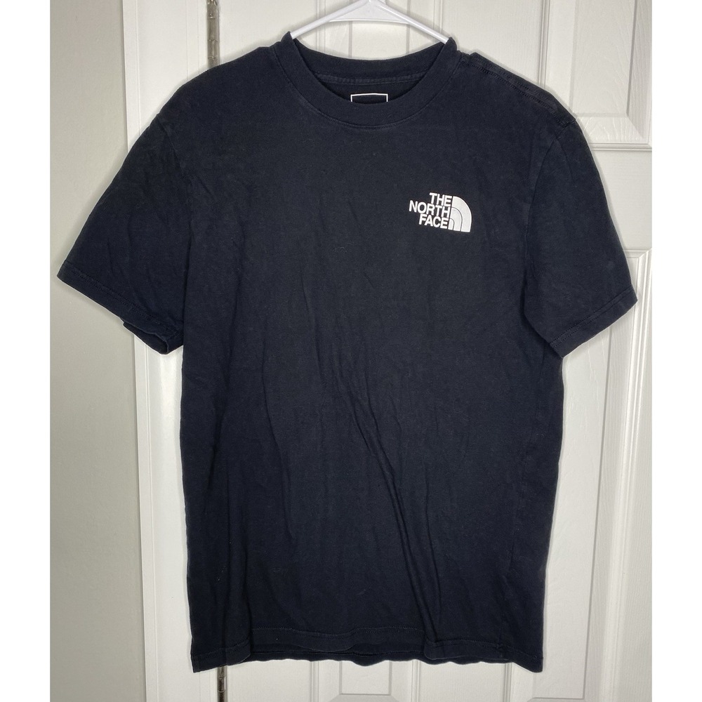 The North Face Men's Graphic Print Never Stop Exploring Logo T Shirt Black‎ Sz M